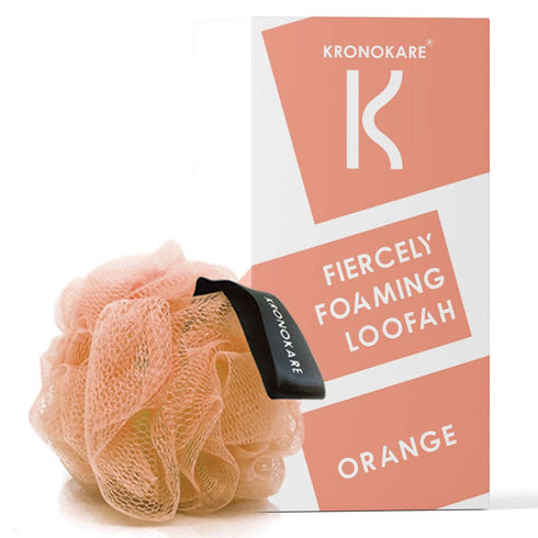 Kronokare Fiercely Foaming Orange Loofah 100g