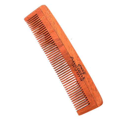 Ancient Living Neem Wood Comb Single Teeth