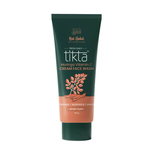 Nat Habit Moringa Vit | C Tikta Cream Face Wash