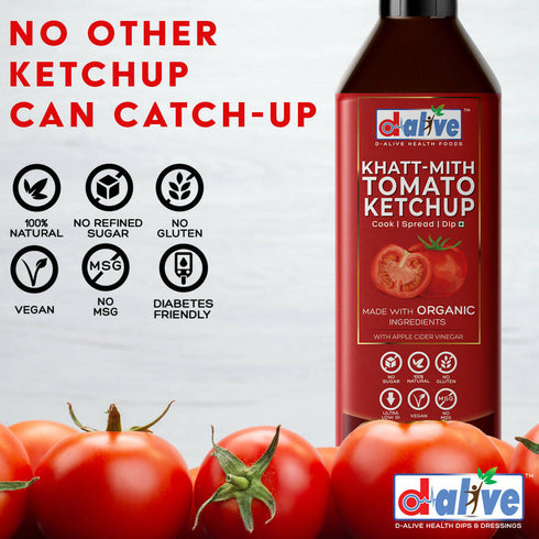 D-Alive Khatt-Mith Tomato Ketchup