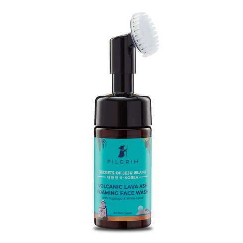 Pilgrim Korean Volcanic Lava Ash Foaming Face Wash
