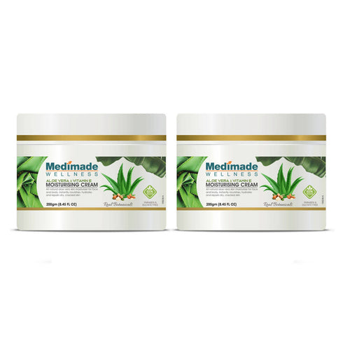 Medimade Wellness Aloe Vera & Vitamin E Moisturising Cream