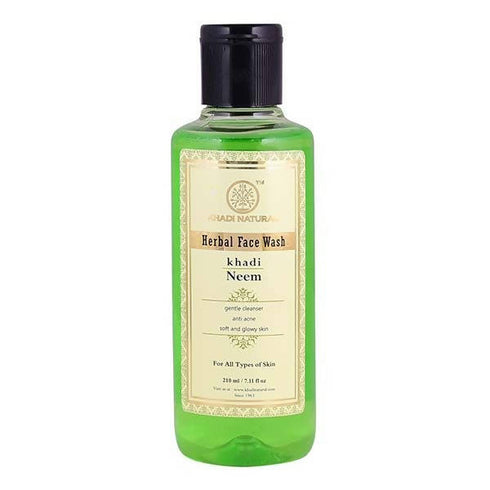 Khadi Natural Neem Herbal Face Wash 210ml