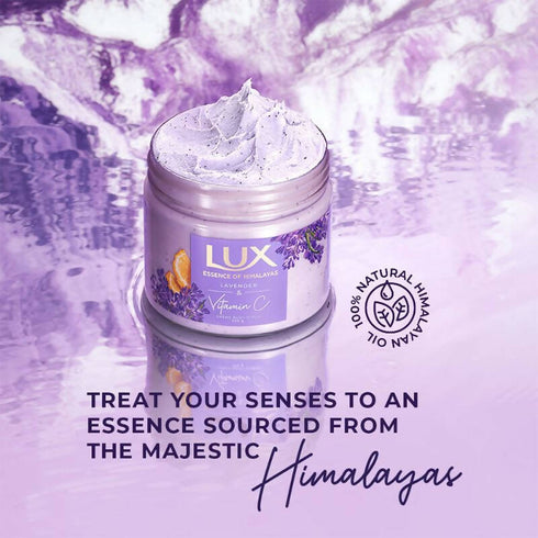 Lux Essence Of Himalayas Lavender And Vitamin C Creme Body Scrub