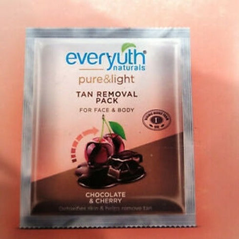 Everyuth Naturals Chocolate And Cherry Tan Removal Face and Body Pack