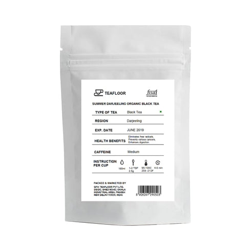 Teafloor Black Tea Summer Darjeeling Organic