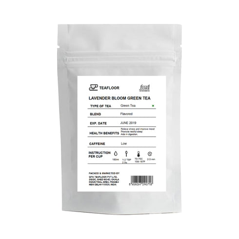 Teafloor Green Tea Lavender Bloom