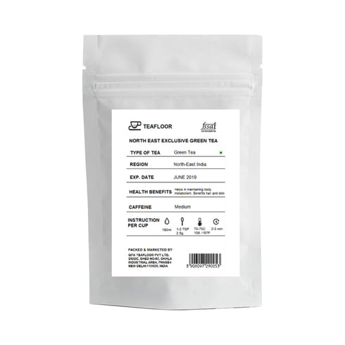 Teafloor Green Tea North East Exclusive