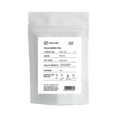 Teafloor Green Tea Tulsi