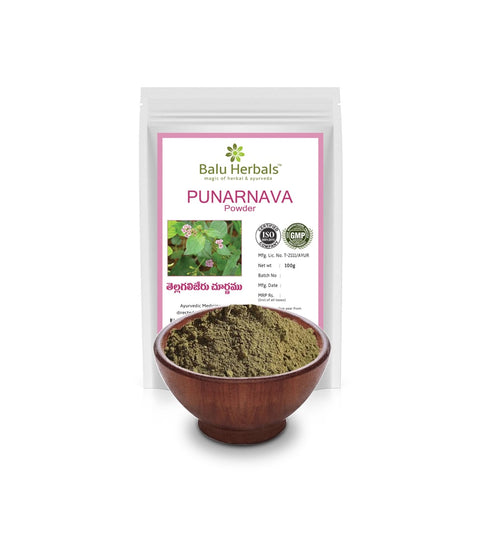 Balu Herbals Hogweed/Punarnava/Tella Galigeru Powder 100g