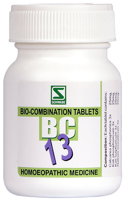 Dr Willmar Schwabe India Bio Combination 13 (BC 13) Tablet