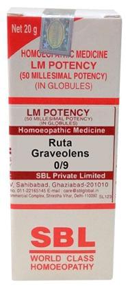 SBL Ruta Graveolens 0/9 LM