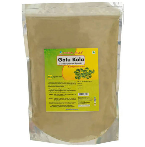 Herbal Hills Gotu Kola Powder|Mandukparnee