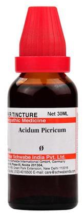 Dr Willmar Schwabe India Acidum Picricum Mother Tincture Q