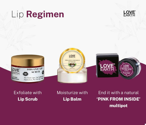 Love Earth Lip Tint and Cheek Tint Multipot Pink From Inside