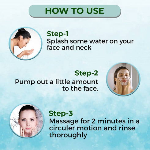 Organic Harvest 3-in-1 Face Wash for Dry and Normal Skin