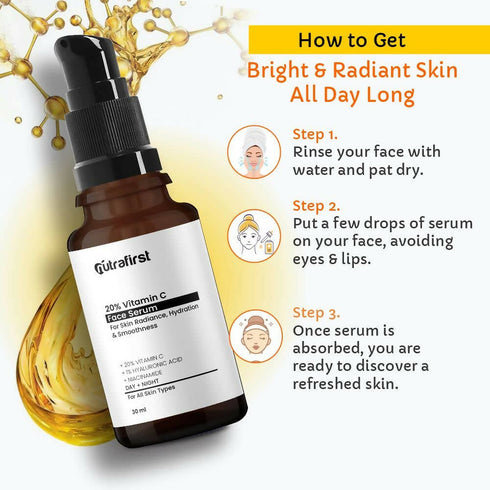 Nutrafirst 20% Vitamin C Face Serum