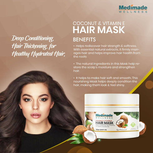 Medimade Wellness Coconut & Vitamin E Hair Mask