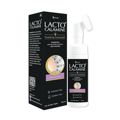 Lacto Calamine Charcoal Foaming Face Wash