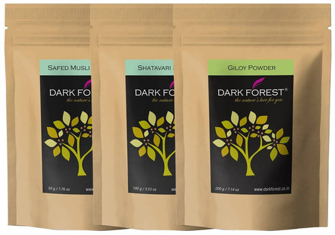 Dark Forest Immunity Booster (Giloy- Shatavari - Safed Musli) 350g