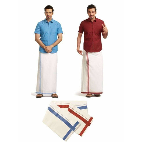 RamrajTwoWay Dhoti With Multicolor