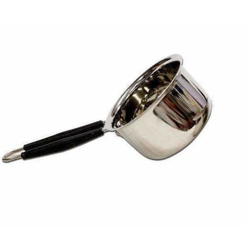 Steel Sauce Pan-Steel Pan Used For Preparing Tea & Coffee-Butter Warmer -Milk Boiler-Small Size