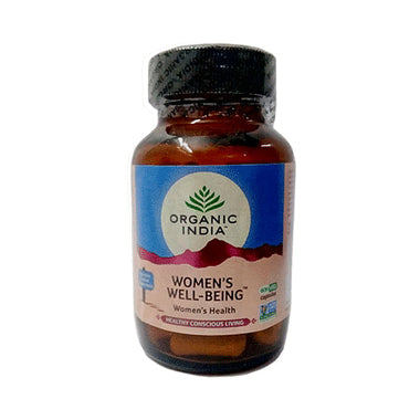 Organic India Women's Well-Being Capsule bottle of 60 capsules
