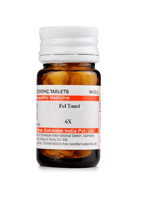 Dr Willmar Schwabe India Fel Tauri Trituration Tablet 6X