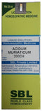 SBL Acidum Muriaticum Dilution 200 CH