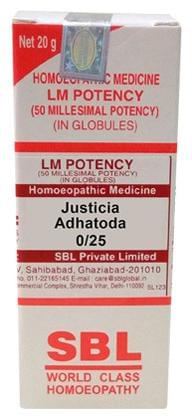 SBL Justicia Adhatoda 0/25 LM