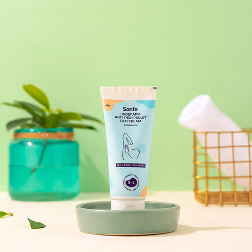 Sanfe Underarm Anti-Perspirant Deo Cream - 60G
