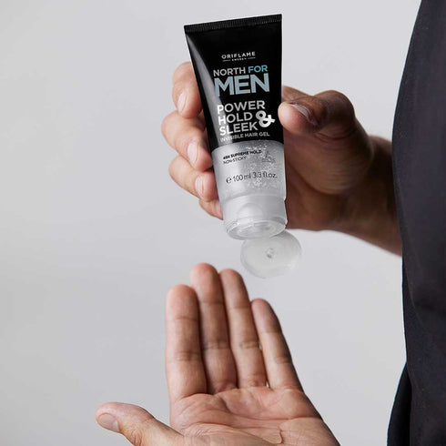 Oriflame North For Men Power Hold & Sleek Invisible Hair Gel