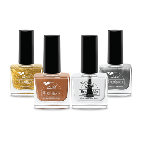 Iba Nail Color Combo Festive Sparkle