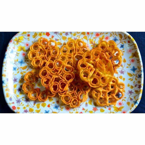 Rose Shape Flower Salted | Salted Challaguttulu