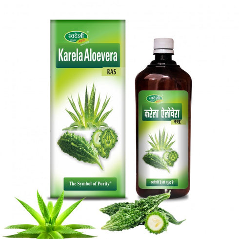 Swadeshi Karela Aloevera Ras 500ML