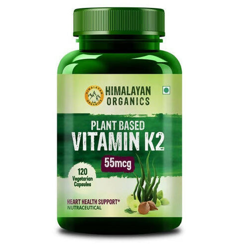 Himalayan Organics Plant Based Vitamin K2 Capsules