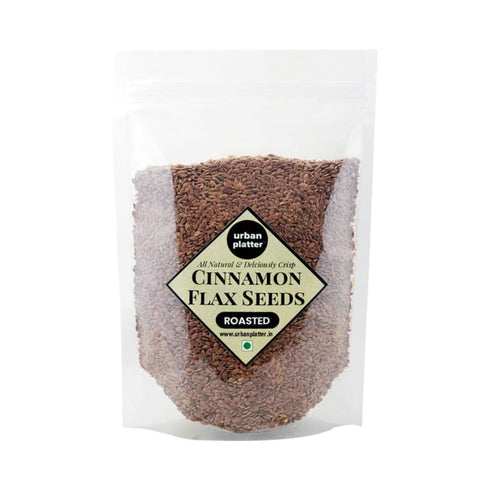 Urban Platter Cinnamon Flax Seeds Roasted packet of 400g