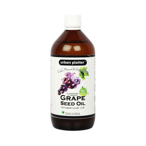 Urban Platter Cold Pressed Extra Virgin Grape Seed Oil 500 ml