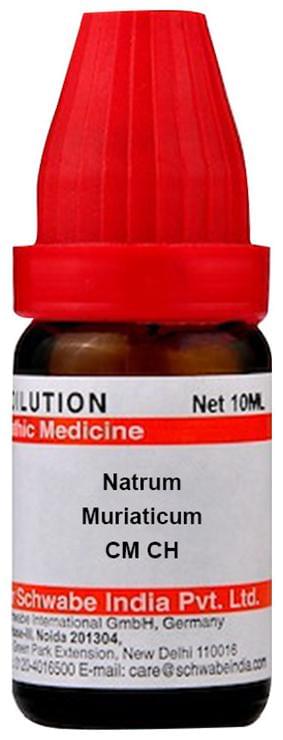 Dr Willmar Schwabe India Natrum Muriaticum Dilution CM CH