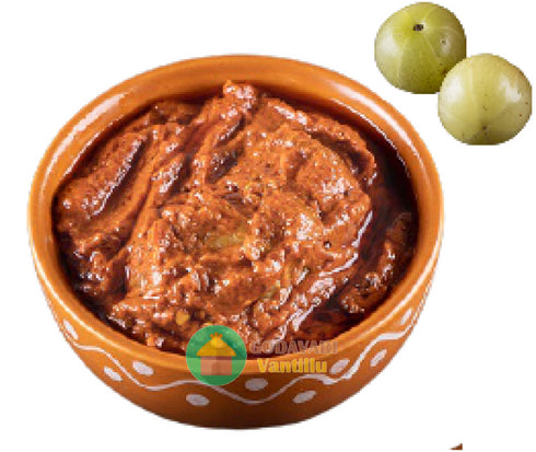 Godavari Vantillu Usirikaya Avakaya | Amla pickle andhra style