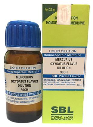 SBL Mercurius Oxydatus Flavus Dilution 30 CH