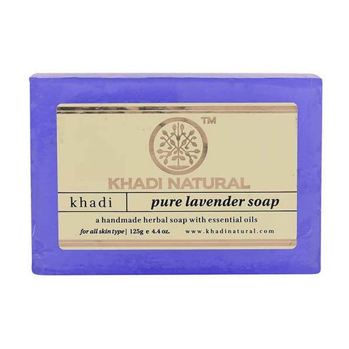 Khadi Natural Herbal Pure Lavender Soap 250g