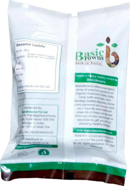 BasicBrowns Sesame Laddu