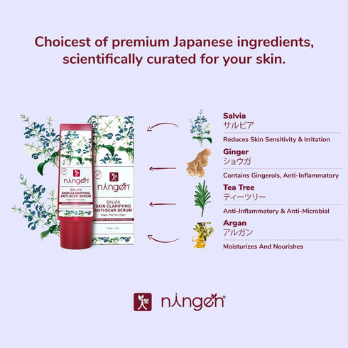 Ningen Salvia Skin Clarifying AntiScar Serum