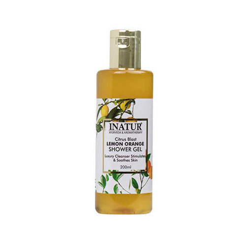 Inatur Citrus Blast Lemon Orange Shower Gel 200 ml