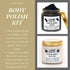 Love Earth Coffee Body Scrub and Cocoa Body Butter