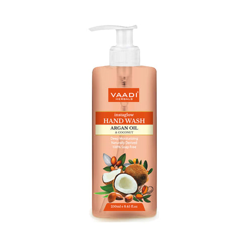 Vaadi Herbals Instaglow Argan Oil and Coconut Hand Wash 250 ml