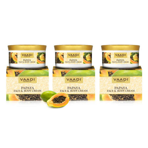 Vaadi Herbals Papaya Face and Body Cream