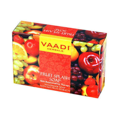 Vaadi Herbals Super Value Pack of 6 Fruit Splash Soap 450g
