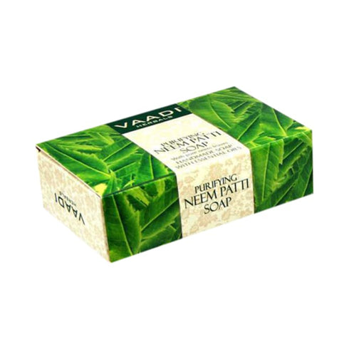 Vaadi Herbals Super Value Pack of 6 Neem Patti Soap 450g